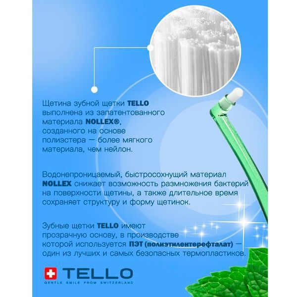 Щітка ортодонтична монупочкова TELLO 1007.5 TELLO 1007.5 фото