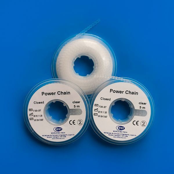 Ланцюжок прозорий еластичний WBT Chain WBT Clear фото