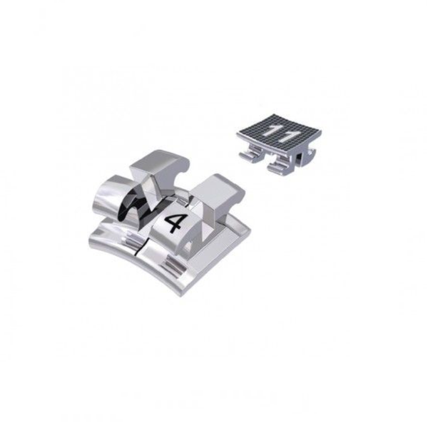 Брекеты металлические Dentaurum Equilibrium 2 (3,4,5 w/h Roth 022) Equilibrium 2 фото