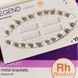 Брекеты GC Legend MEDIUM Rodium (3,4,5 w/h Roth 022) GC Legend MEDIUM Rodium фото 4
