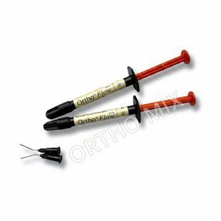 Материал фотополимерный для фиксации атачментов Ortho Flow White 2 мл. Ortho Flow White фото