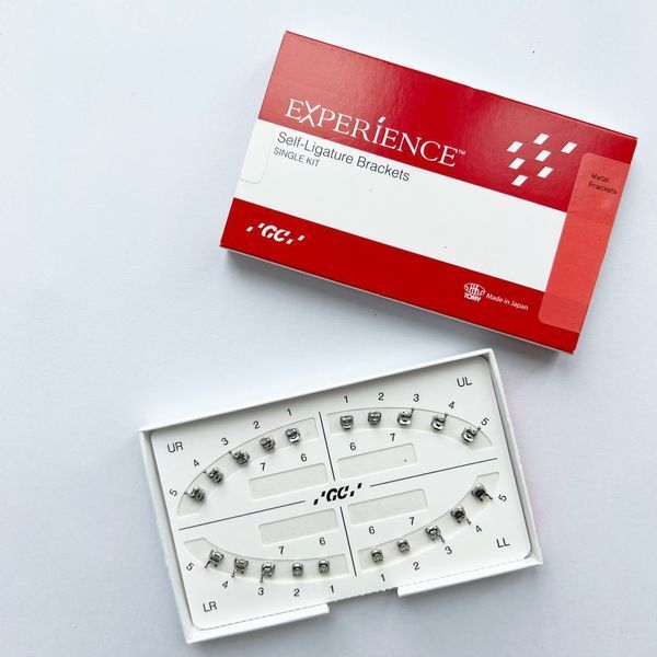 Брекети самолігуючі металеві GC Experience (3,4,5 w/h Roth) Experience Roth фото